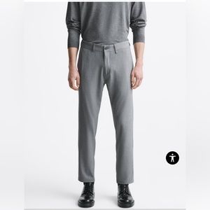 Zara Textured Comfort Trousers size 40